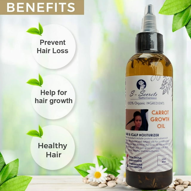 Carrot Hair Growth Oil