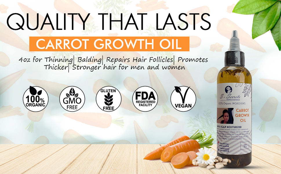 Carrot Hair Growth Oil