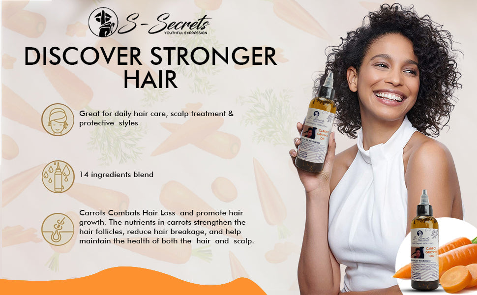 Carrot Hair Growth Oil