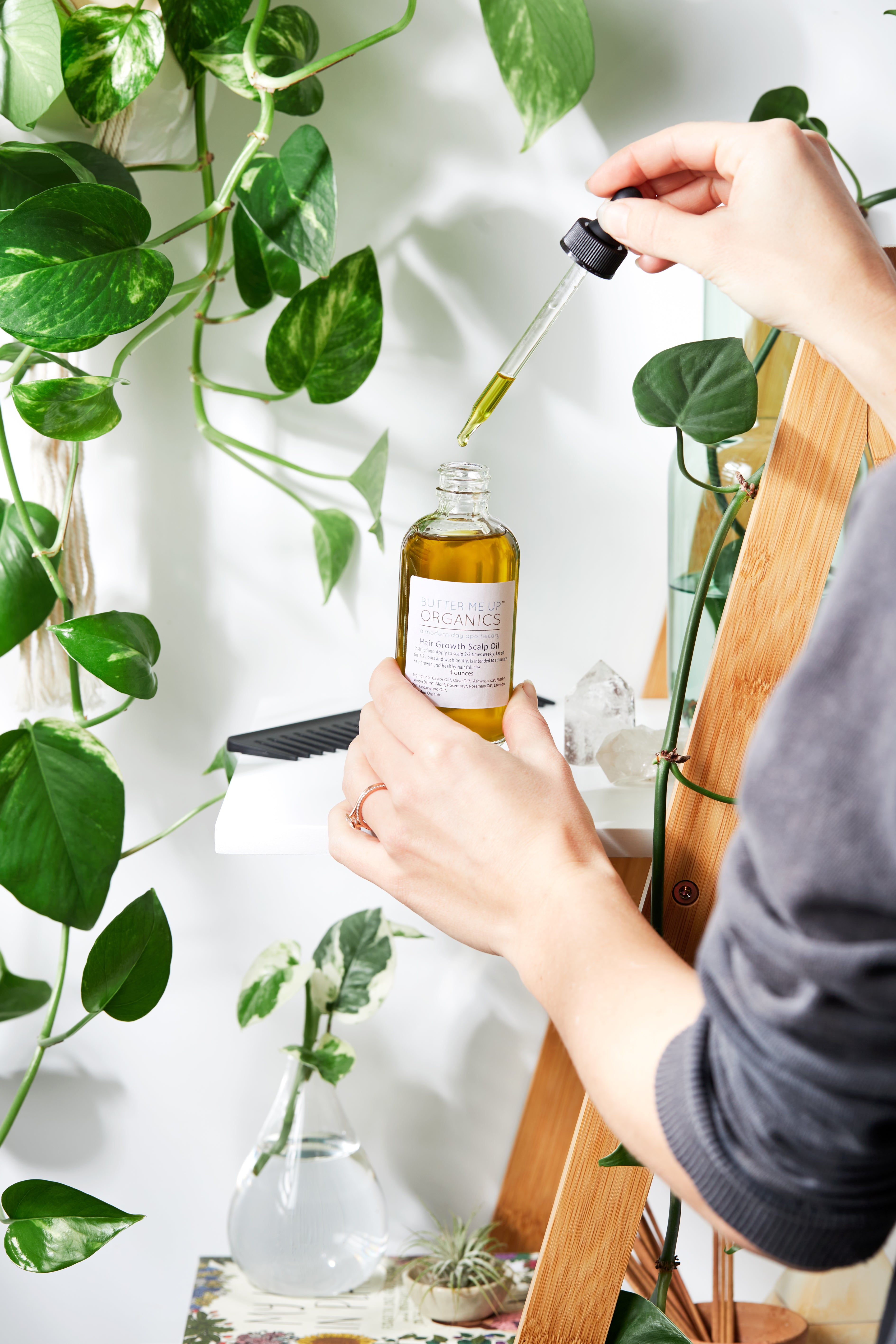 Organic Scalp & Hair Growth Oil